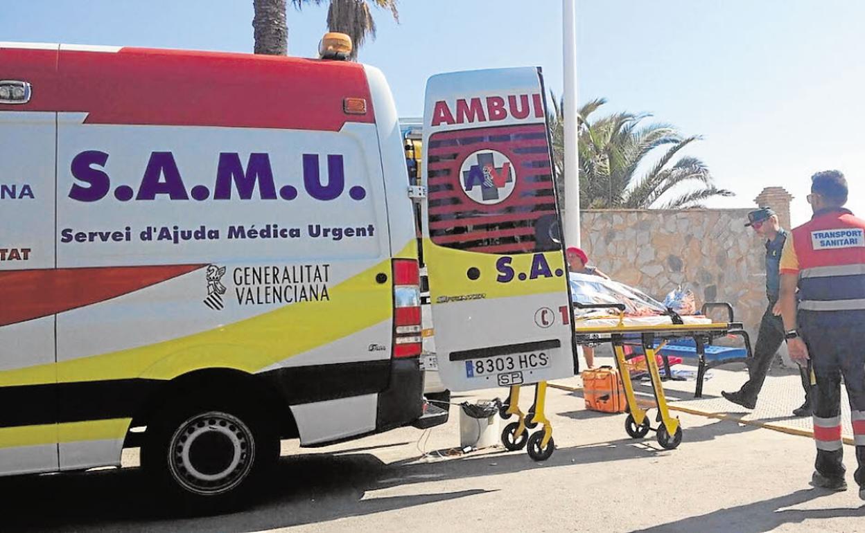 El hombre fue trasladado al Hospital de San Juan con síntomas de ahogamiento y tras recuperarlo de la parada cardíaca. 