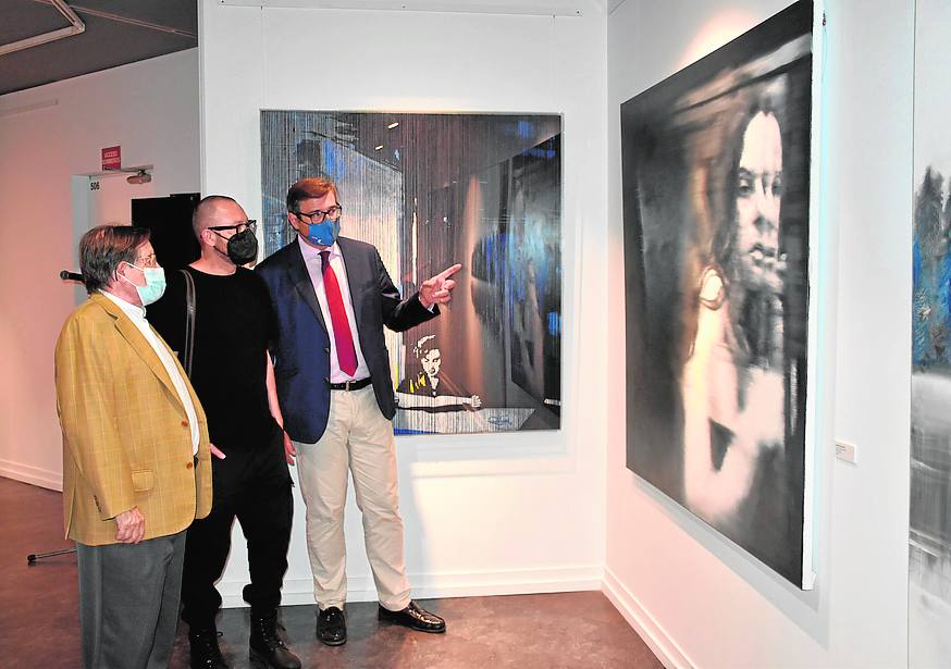 Josep Tornero junto a Manuel Muñoz y Pau Pérez Rico.