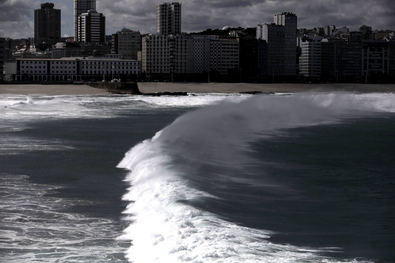 Playa de Riazor (La Coruña)