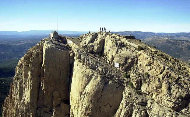 Cima del Penyagolosa, el segundo pico valenciano más alto. 