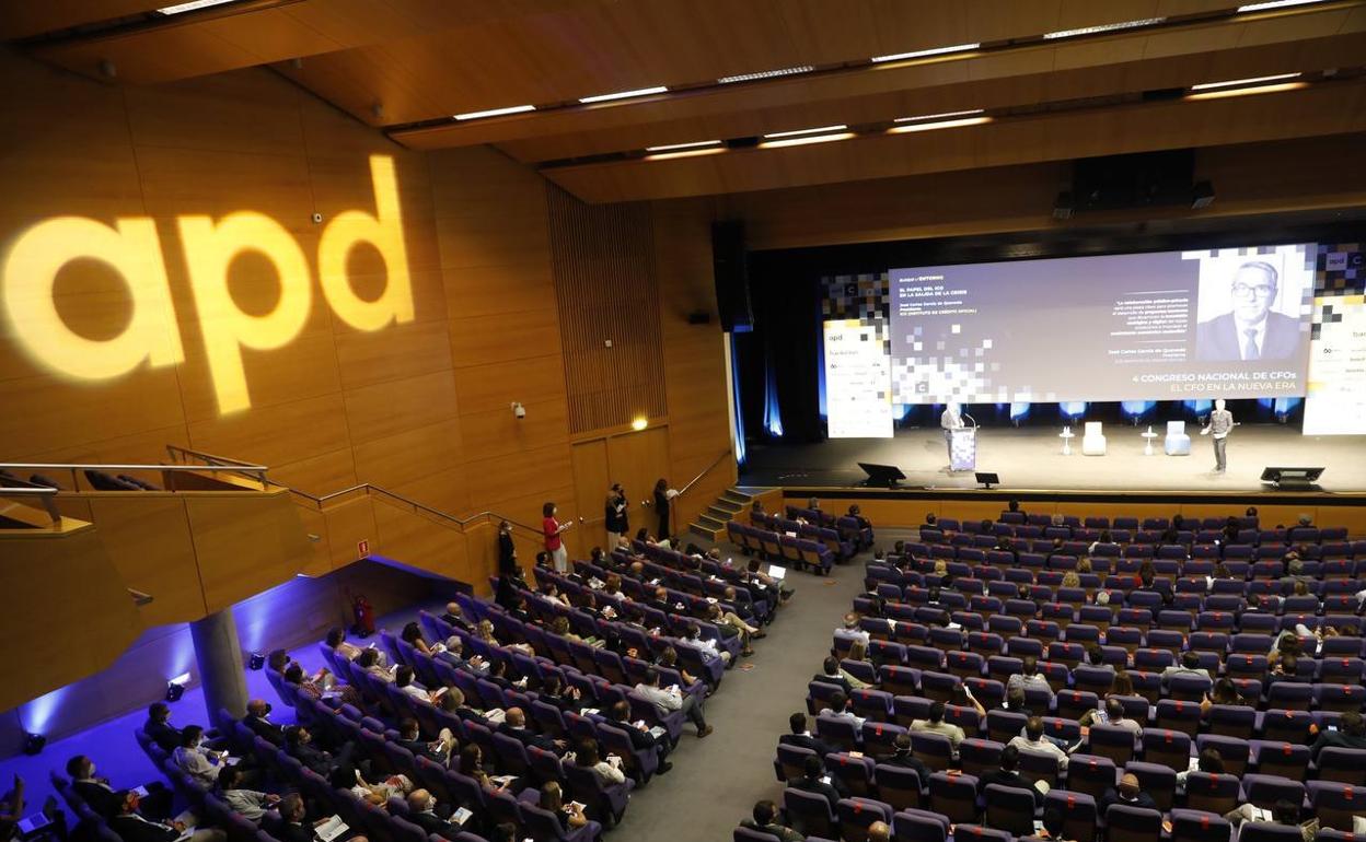 Asistentes al congreso de directores financieros
