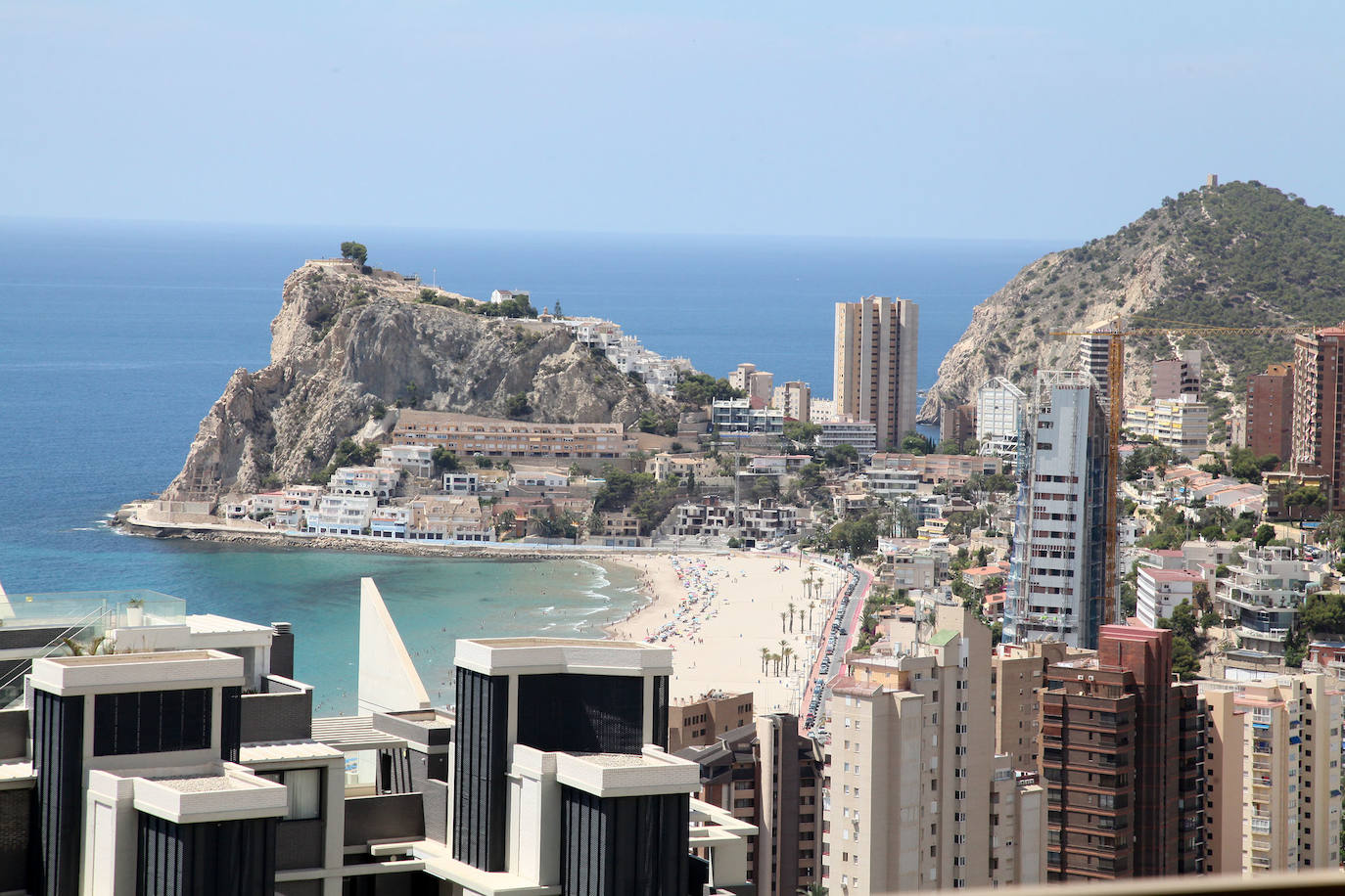 Fotos: Playas de Benidorm desde el edificio Intempo