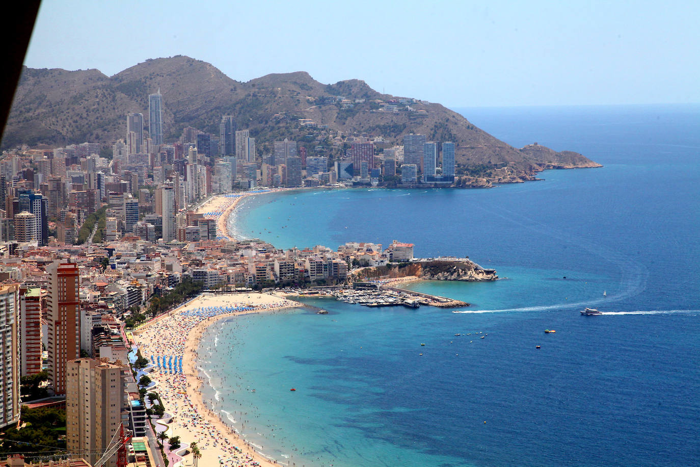 Fotos: Playas de Benidorm desde el edificio Intempo