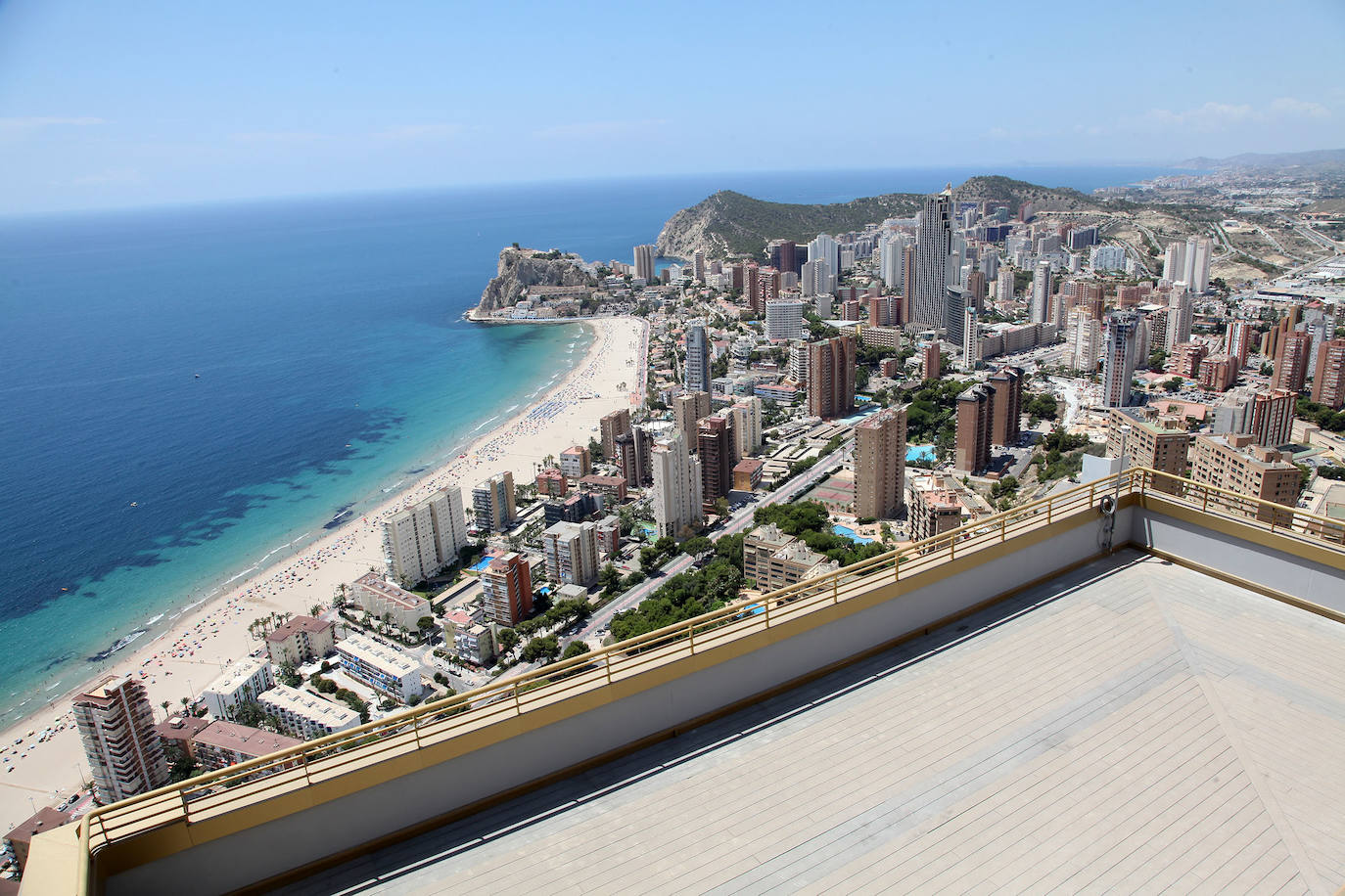 Fotos: Playas de Benidorm desde el edificio Intempo