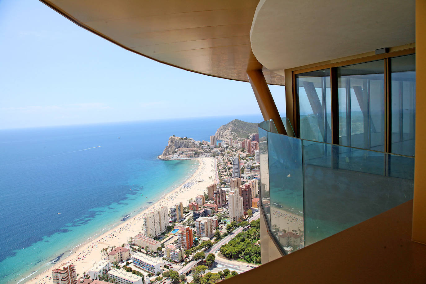 Fotos: Playas de Benidorm desde el edificio Intempo