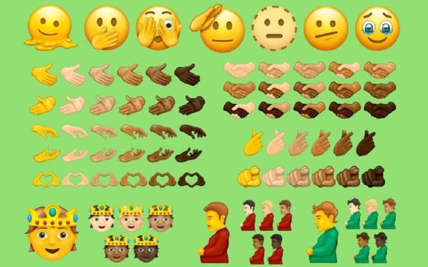 Los nuevos emojis para Whatsapp: Hombres embarazados y más expresiones en caras