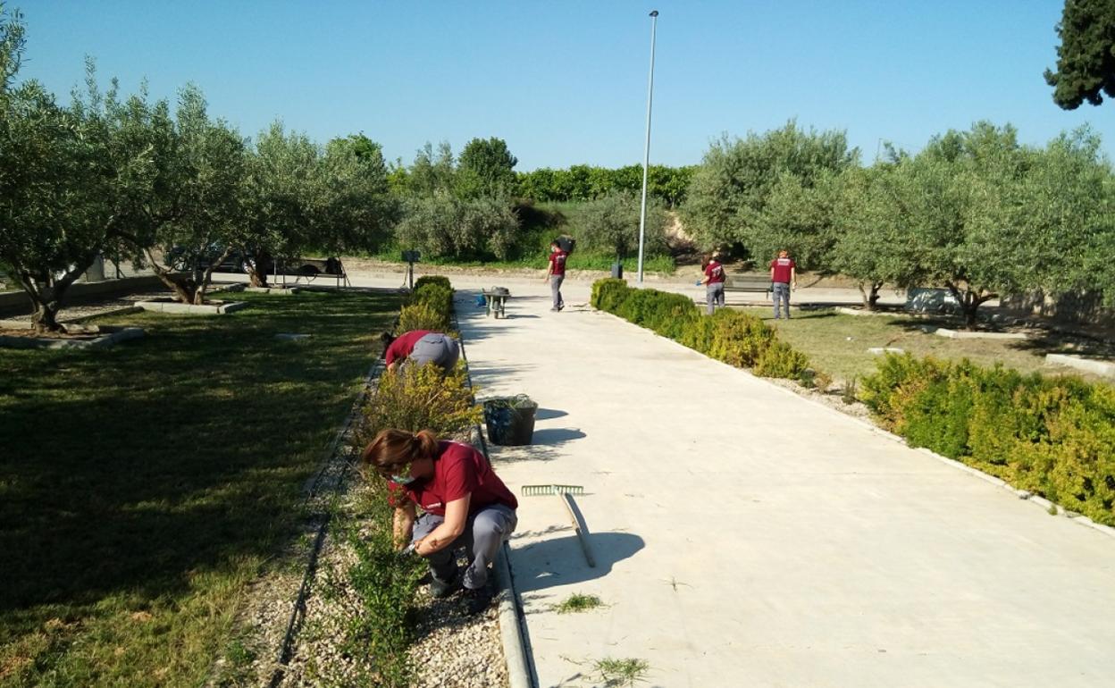 Participantes del taller de Rotglà y Corberà. 