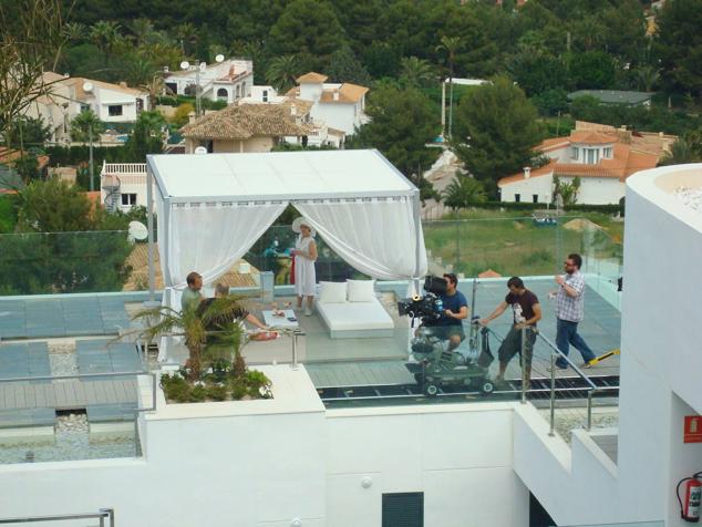 Grabación de la serie 'Benidorm' en SHA (Alicante).