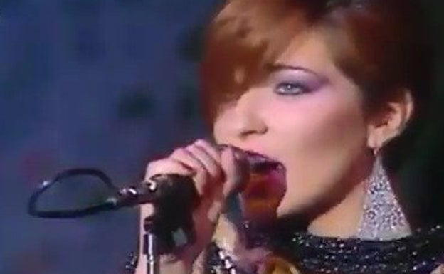 Pepa Villalba, cantante de Video. Falleció hace cuatro años. 