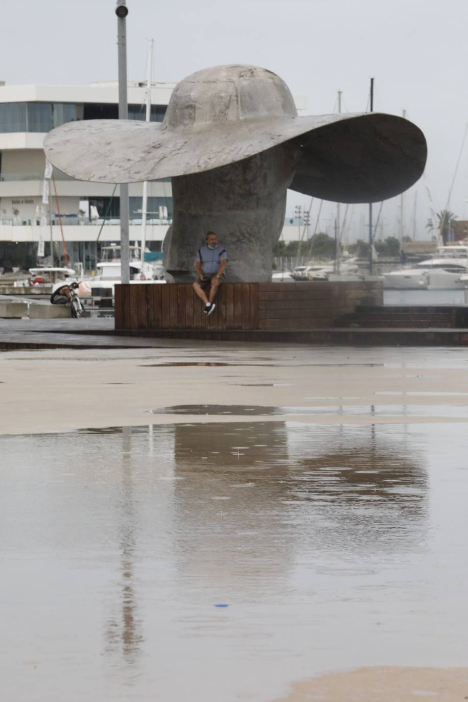 Lluvia en Valencia.