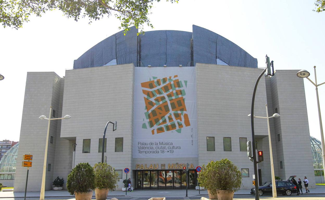 El Palau de la Música de Valencia. 