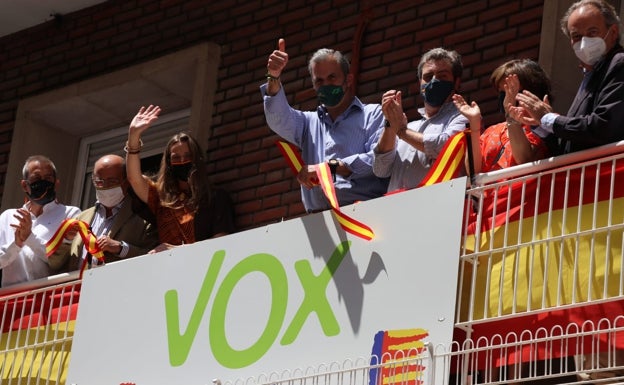 Inauguración de la sede de Vox en Valencia.