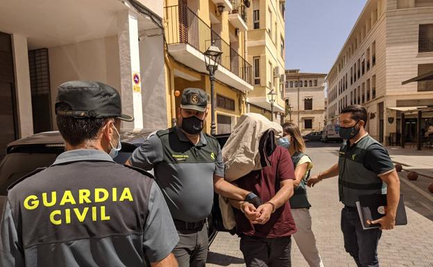 El detenido por el asesinato de Florina. 