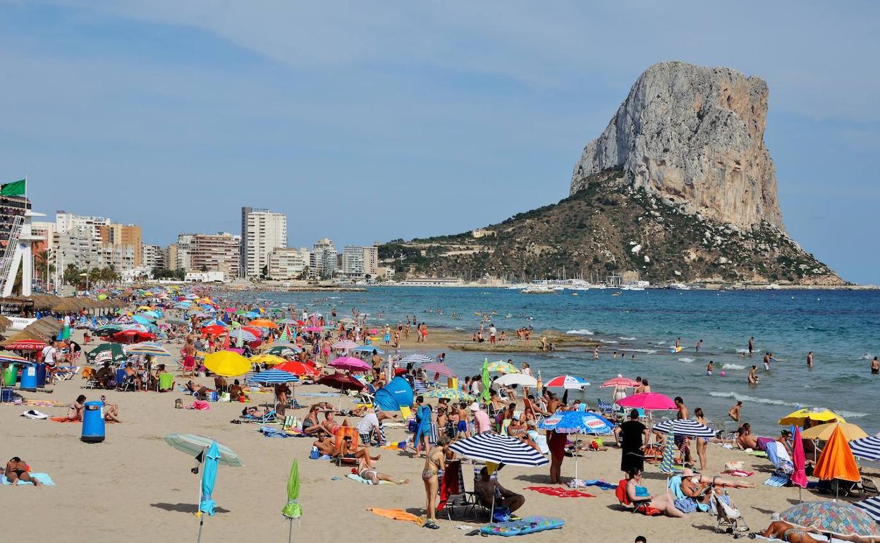 Playa Arenal Bol de Calp.