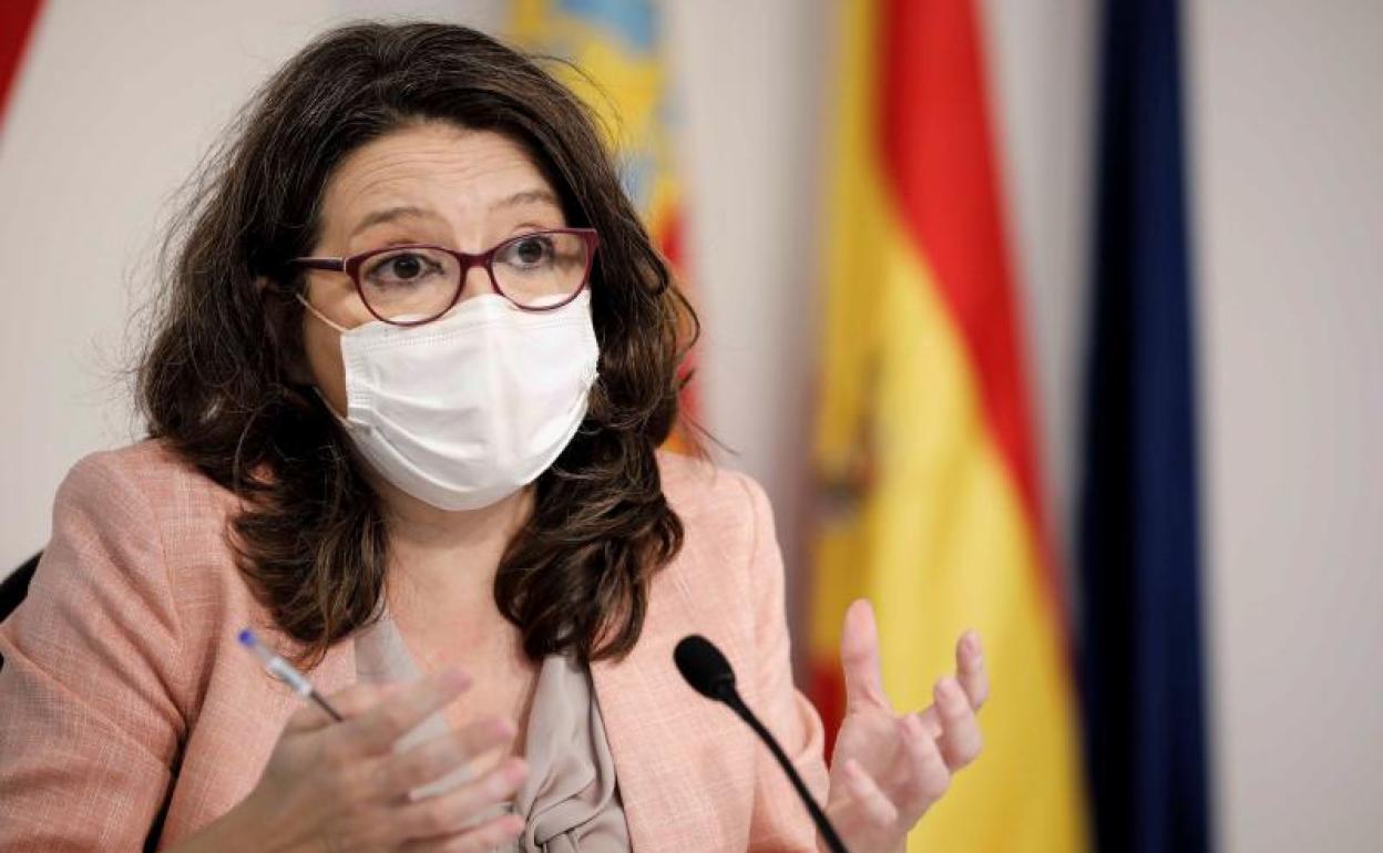 La vicepresidenta de la Generalitat, Mónica Oltra.