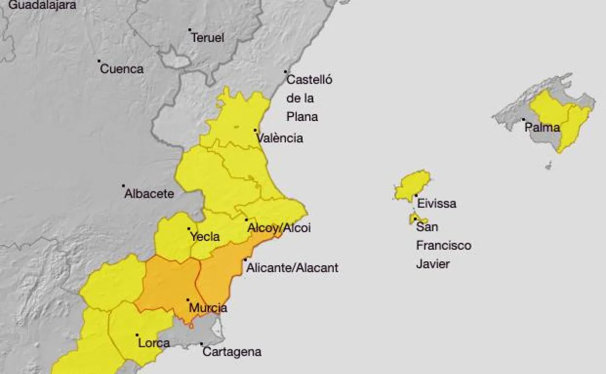 Alerta por calor en Valencia | Los municipios con las temperaturas más altas durante la alerta por calor de este sábado