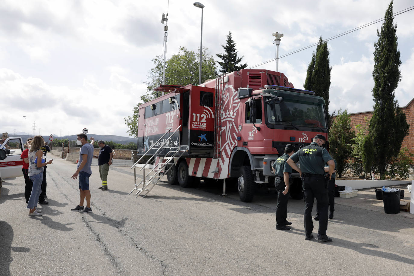 Incendio en Rafelguaraf (agosto 2021). 