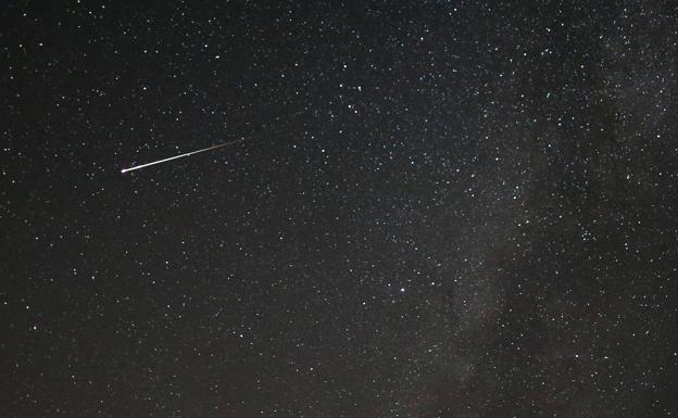 Lluvia de estrellas. 