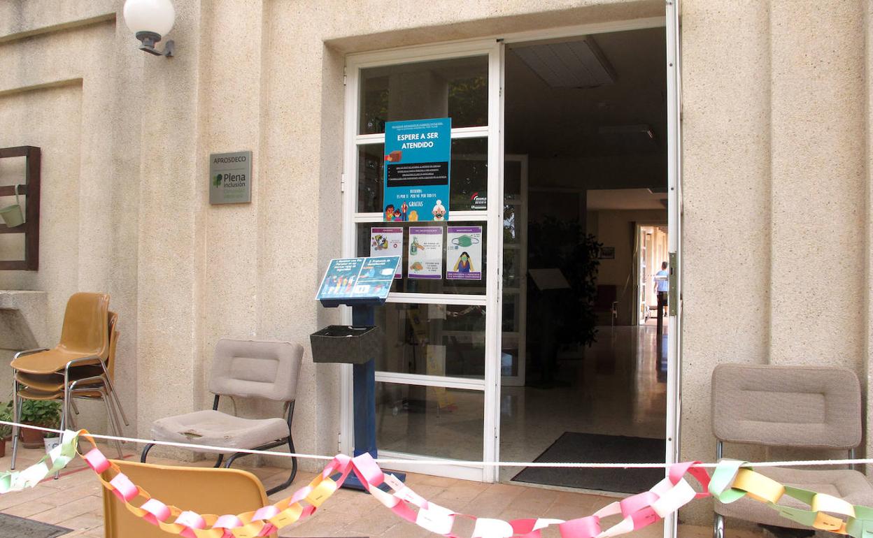 El centro ocupacional de La Xara, que gestiona Aprosdeco. 