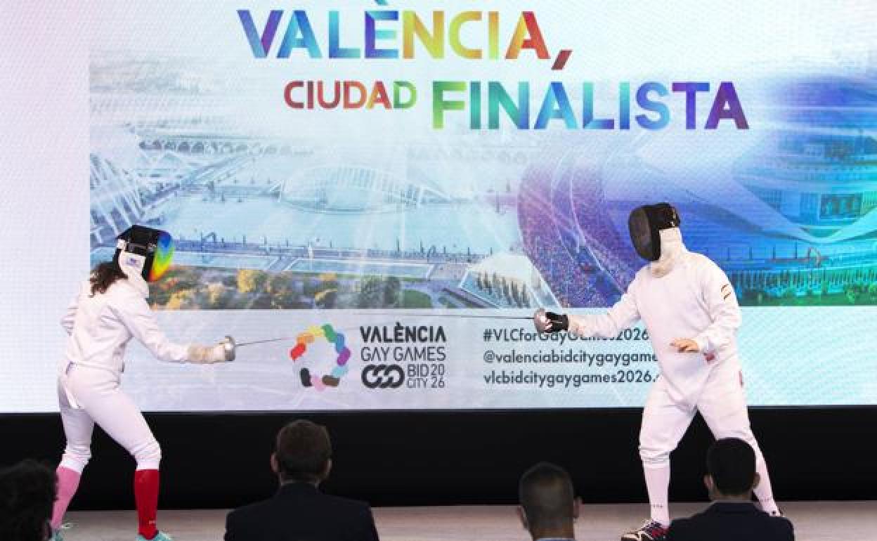 Presentación de la candidatura de Valencia para los Gay Games 2026 