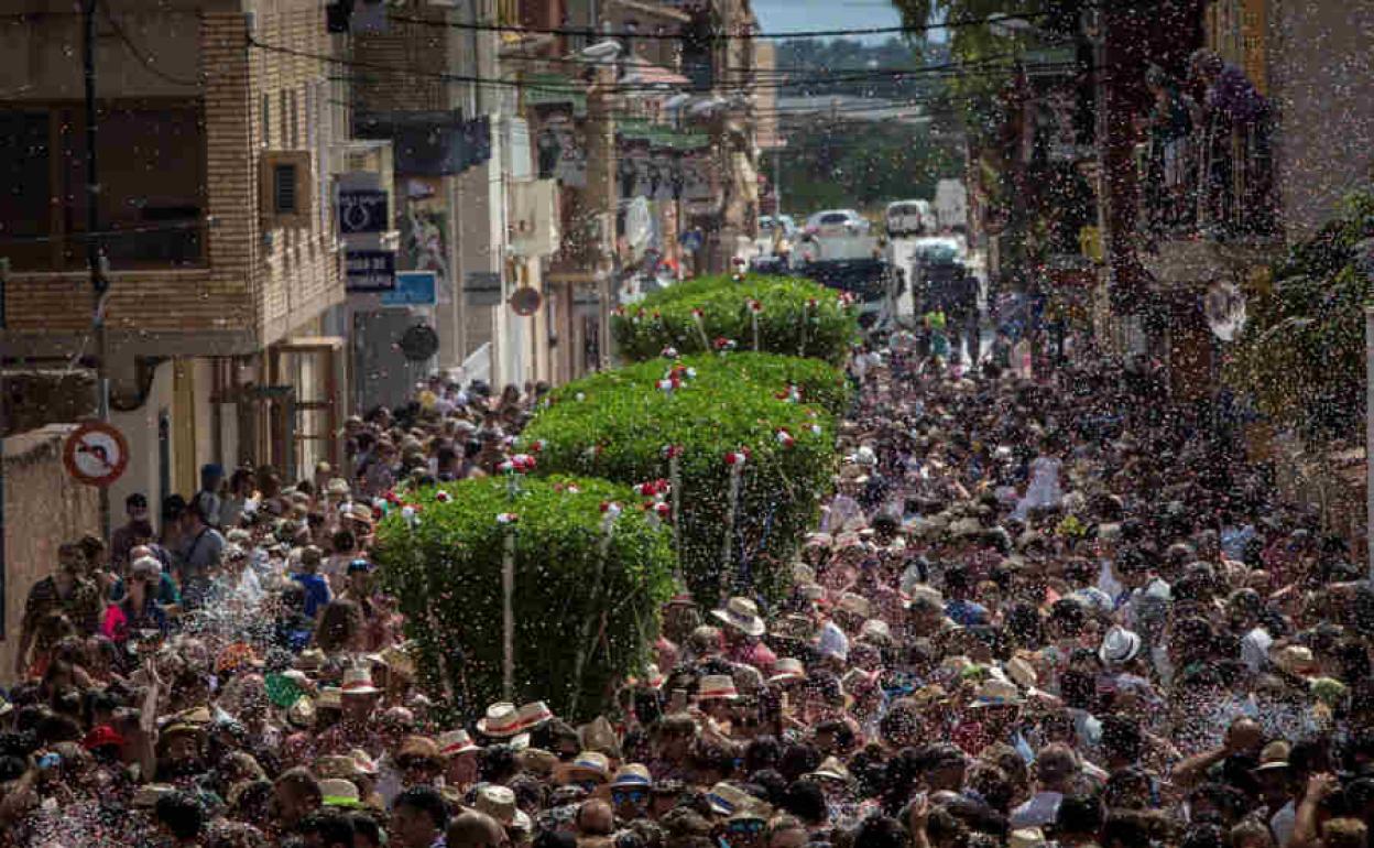 Fiesta de las Alfàbegues em Bétera el 15 de agosto.