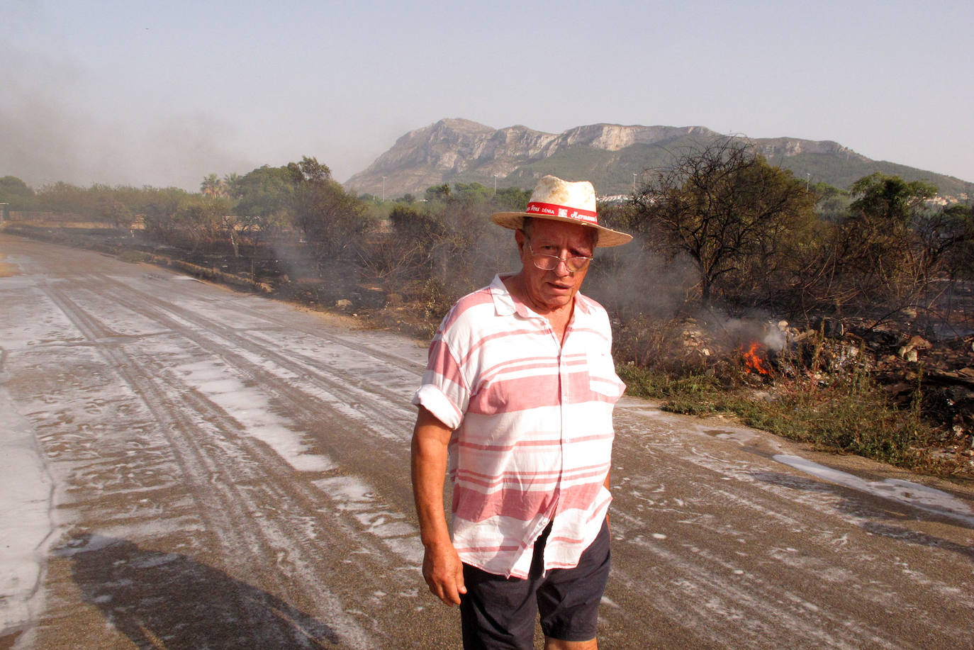 Incendio en Dénia.