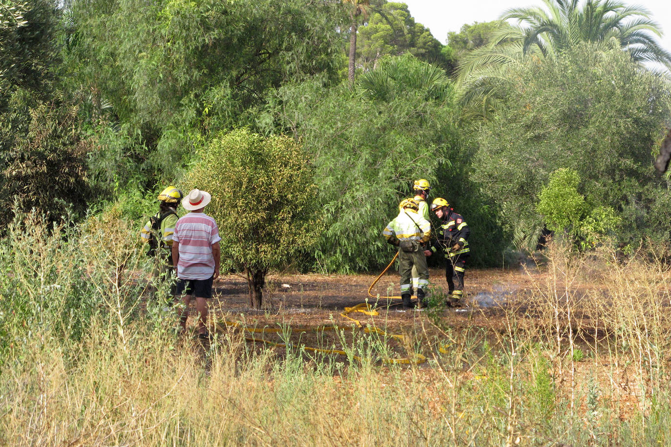 Incendio en Dénia.