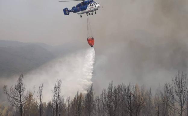 Desolación en el monte valenciano: así ha quedado la Sierra de Espadán, vista desde el aire