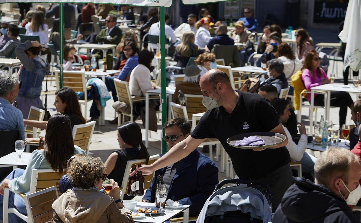 Locales llenos en Valencia. 