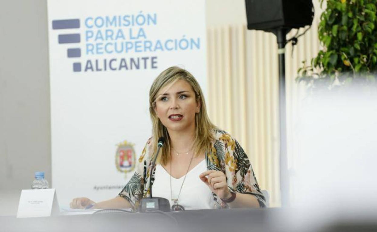 Mari Carmen Sánchez, vicealcaldesa de Alicante. 