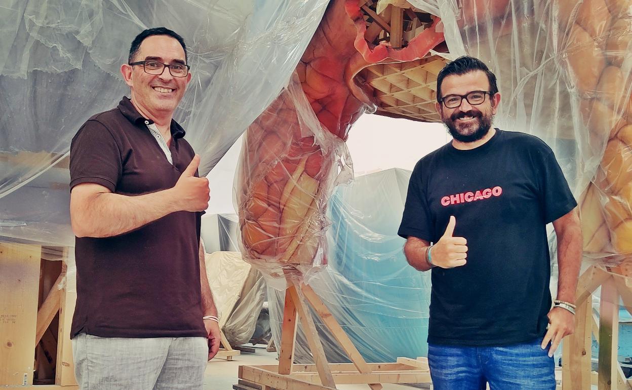 Fallas de septiembre en Valencia | Un artista fallero plantará en Noscarmientas cuatro décadas después
