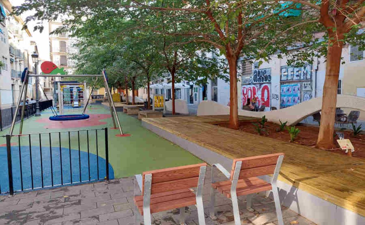 Nuevo parque infantil.