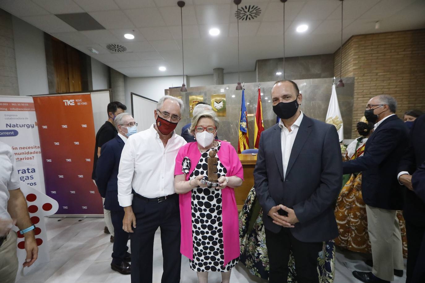 Dalmau, en la entrega de Premios Especialisim 2021 del Colegio de Administradores de Fincas de Valencia-Castellón. 