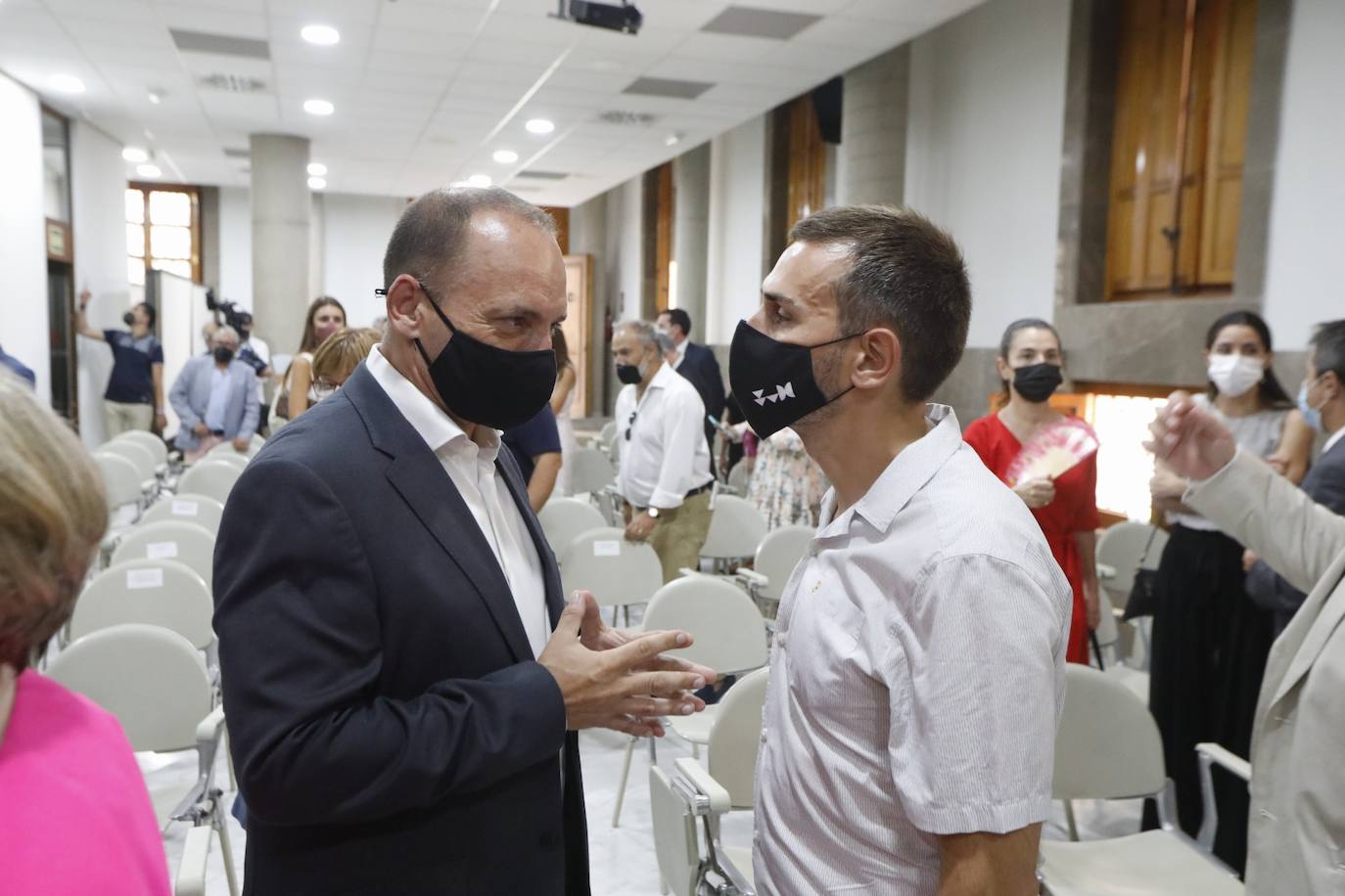 Dalmau, en la entrega de Premios Especialisim 2021 del Colegio de Administradores de Fincas de Valencia-Castellón. 