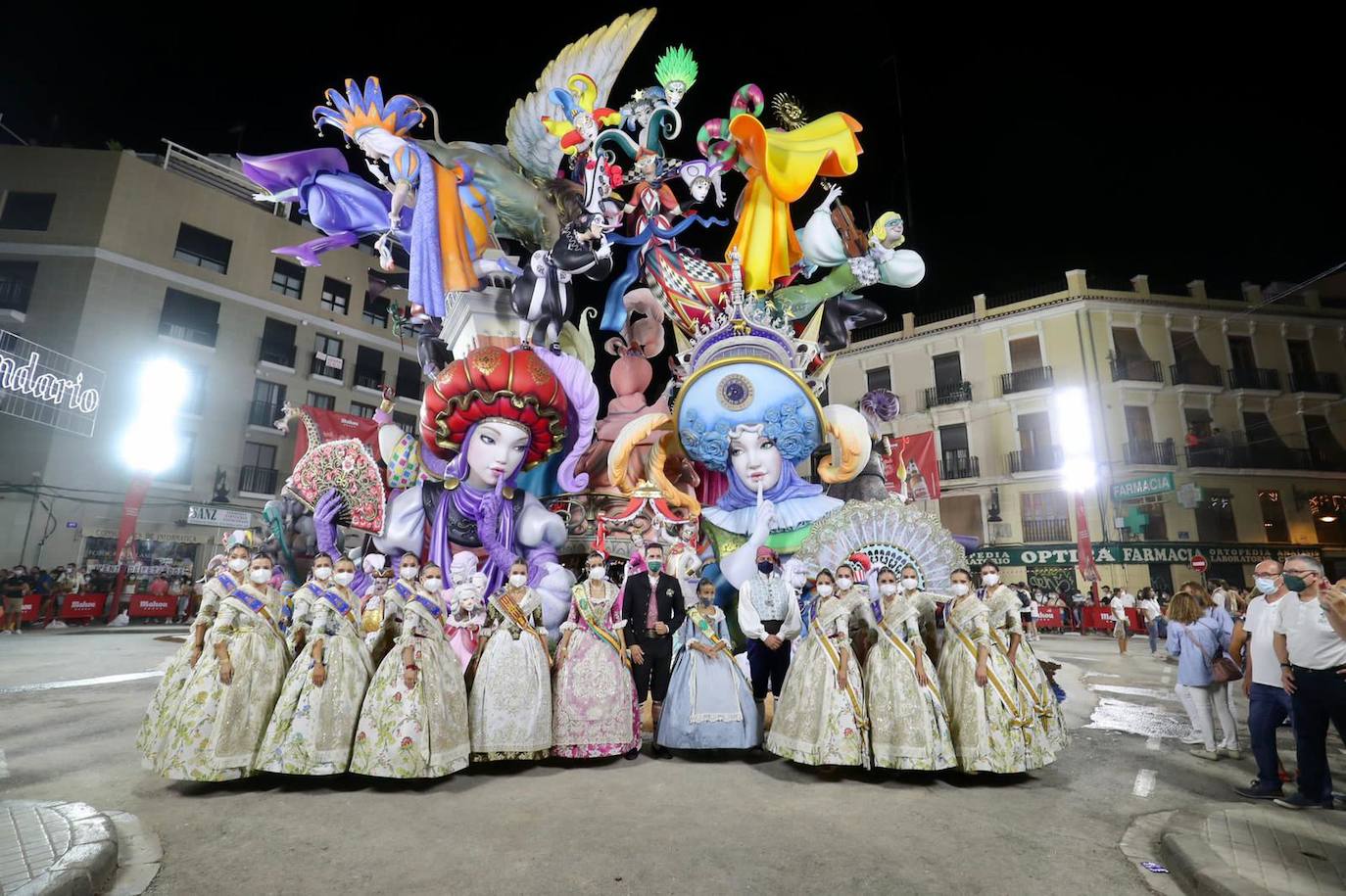 Fallas 2021 | Fotos: Así es la falla Convento Jerusalén-Matemático Marzal