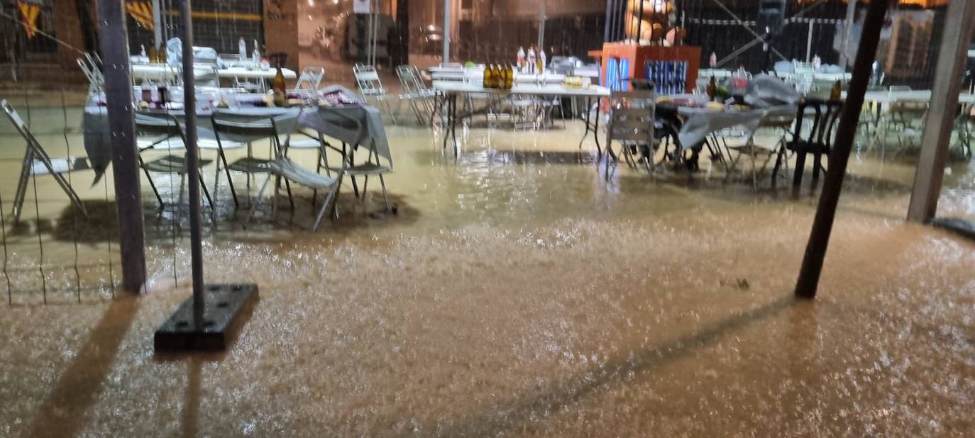 Inundación en la Falla Río Bidasoa 