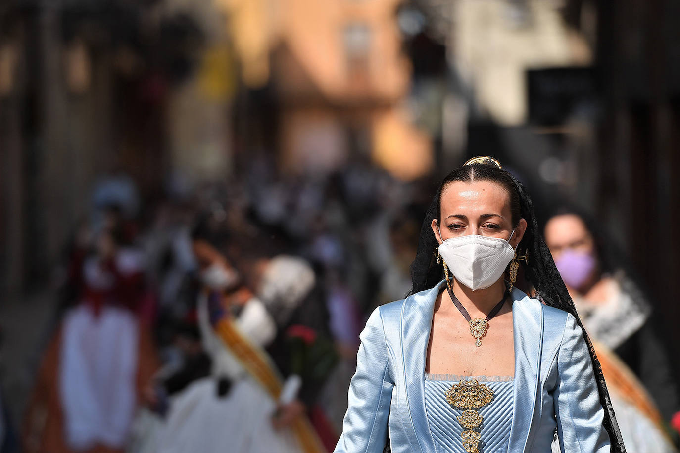 Fotos: Búscate en la Ofrenda de este sábado 4 de septiembre por la calle Caballeros de Valencia