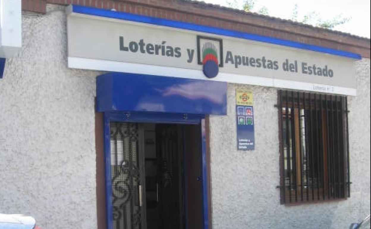 Administración de Loterías y Apuestas del Estado en la que ha sido validado el boleto ganador..