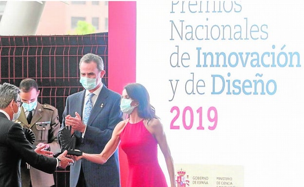 Los Reyes durante la entrega de los Premios en Valencia en julio de 2020. 