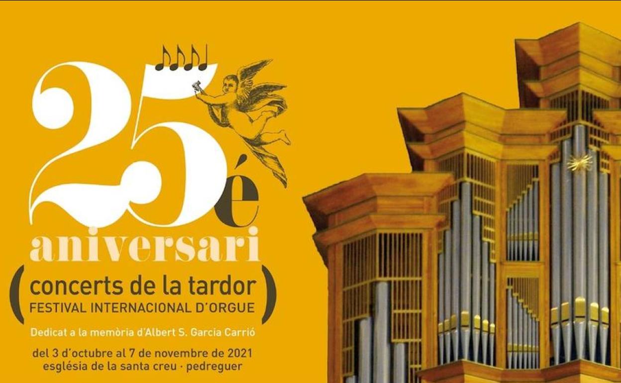 El Festival Internacional de Órgano de Pedreguer dedica su 25 aniversario al cronista Garcia Carrió
