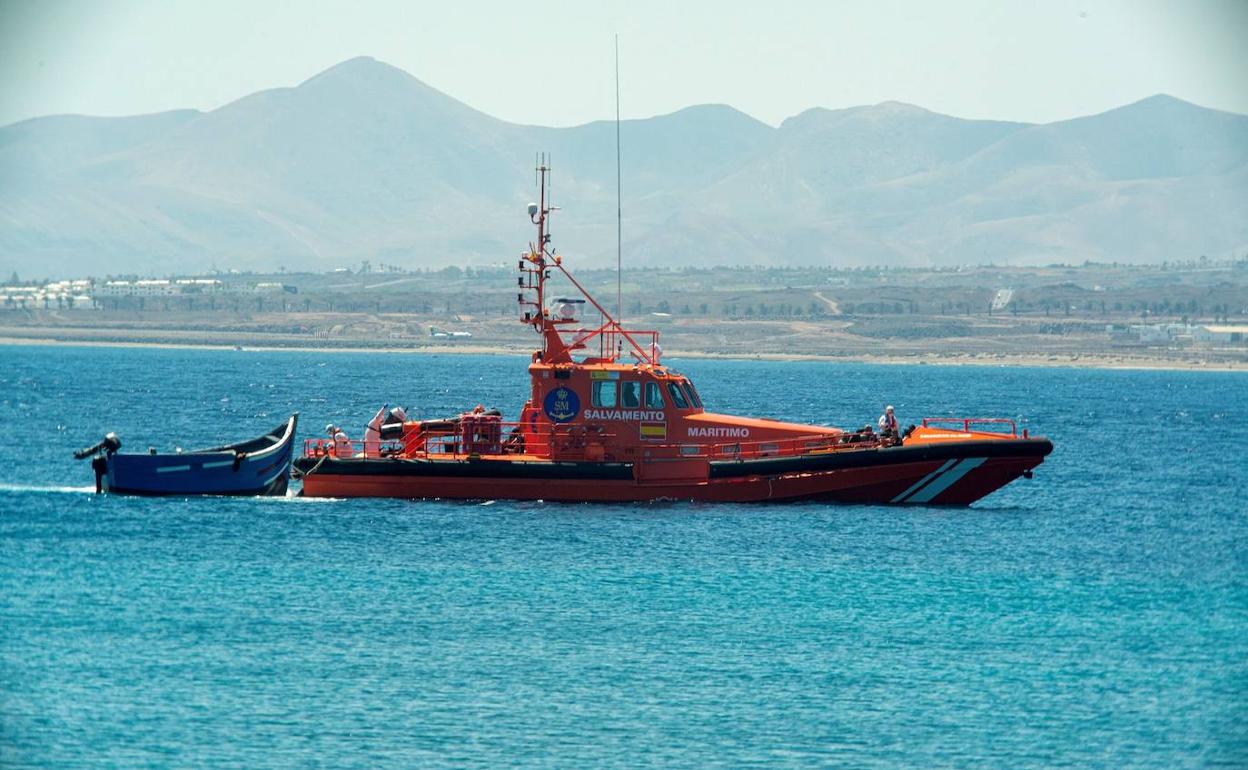 Embarcación de Salvamento Marítimo, en una imagen de archivo. 