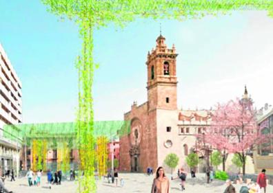 Imagen secundaria 1 - Otras dos de las propuestas rechazadas para la plaza Ciudad de Brujas.