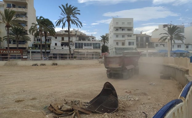 La cercanía de las obras ha ahuyentado a los turistas