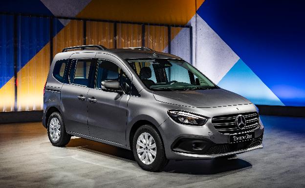 Mercedes-Benz Citan Tourer: cinco plazas y maletero de 775 litros de capacidad