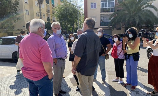 Visita del alcalde Joan Ribó a Marxalenes. 