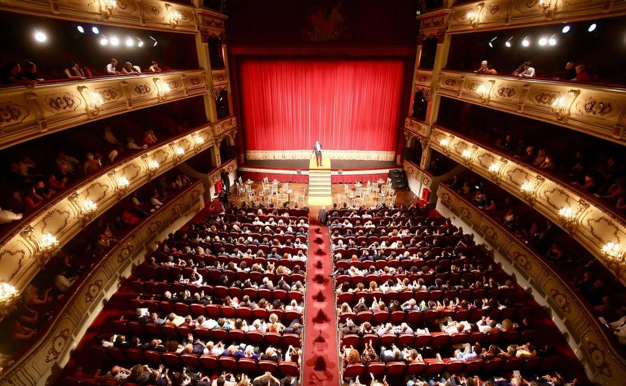 El teatro Principal de Valencia. 