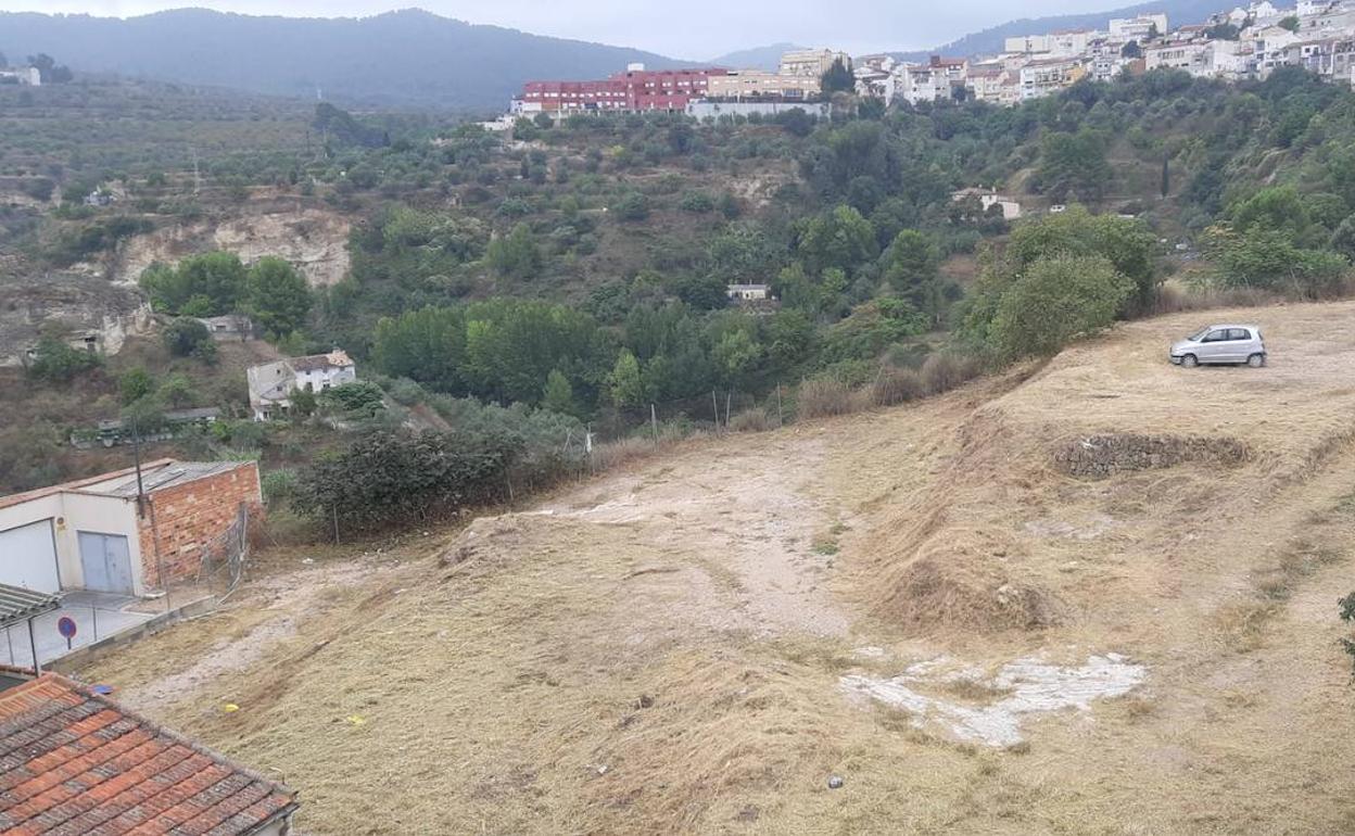 Los terrenos de la Ra Riba se convertirán en una zona de aparcamiento. 