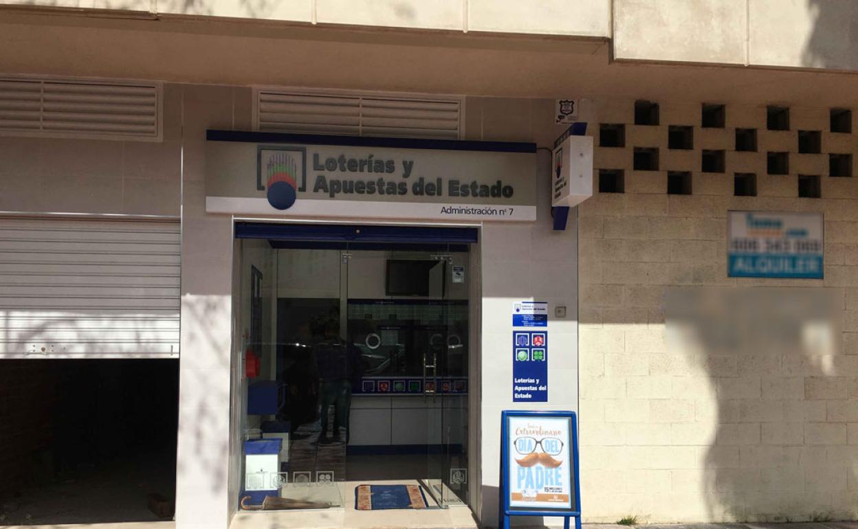 Administración de Baleares donde se ha validado un boleto acertante.