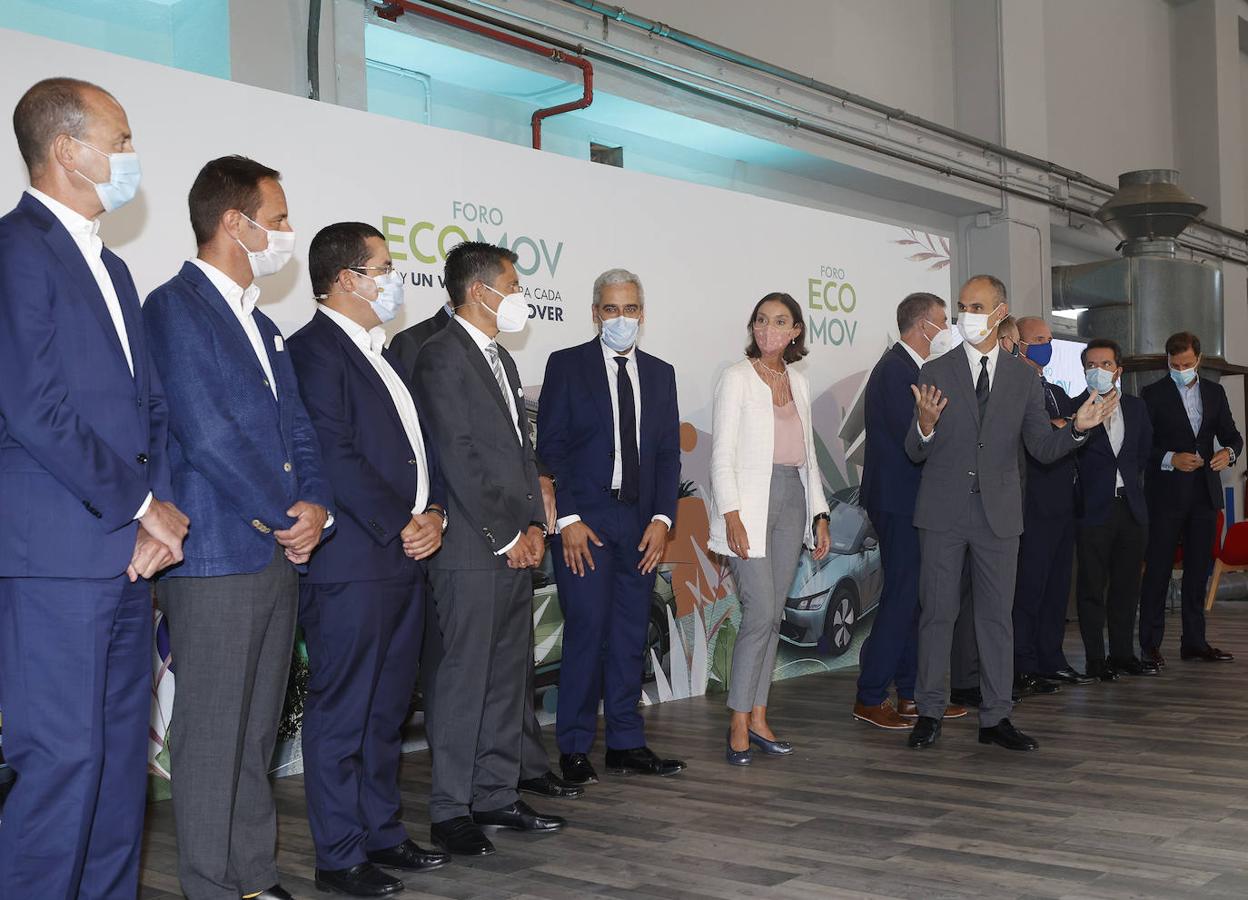 Fotos: La participación de Reyes Maroto en el Foro ECOMOV, en imágenes