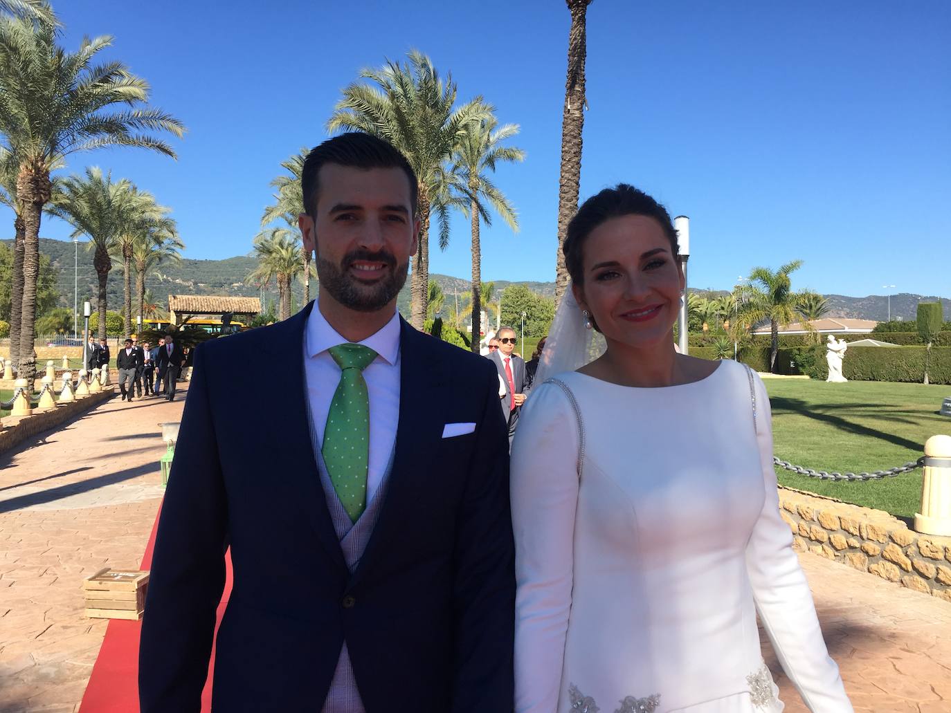 Boda de Javier Sánchez y Ana pulido en Córdoba.